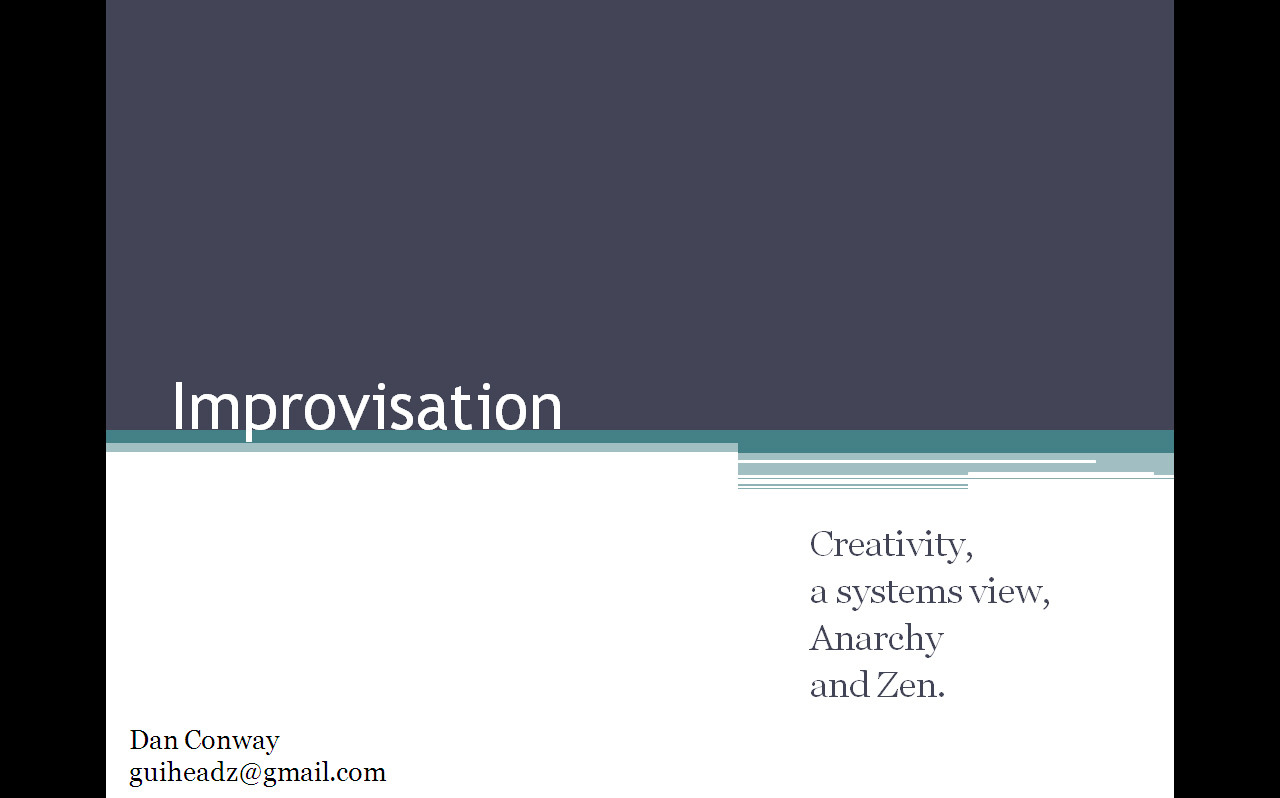 Improv Lecture Cover